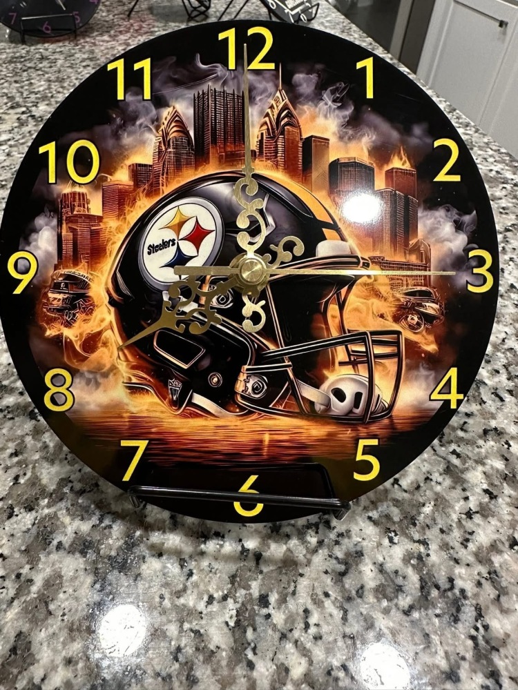 6.6 inches 12inches Sublimation Clock