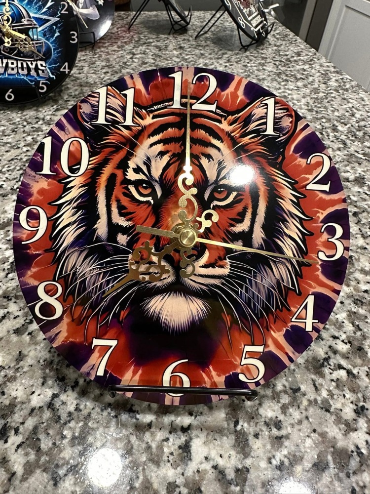 6.6 inches 12inches Sublimation Clock