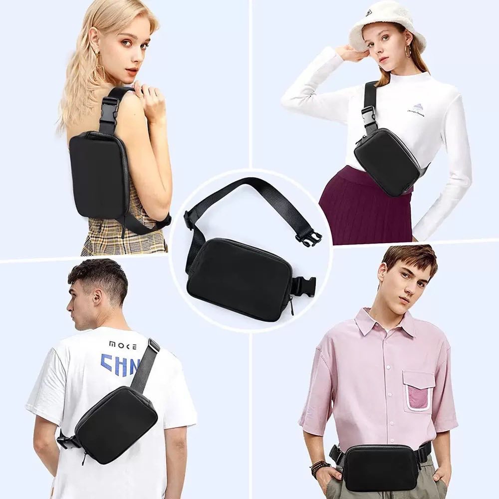 1L Belt Colored Bag With Adjustable Strap