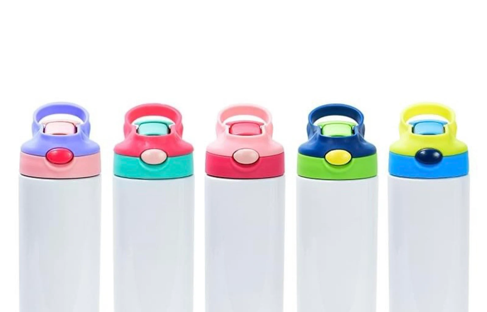 12oz Sublimation Kids Sippy Bottles