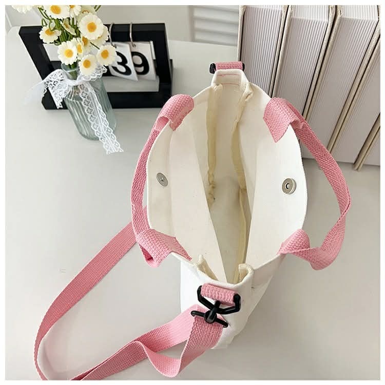 Kids Colored Handle Tote Bags