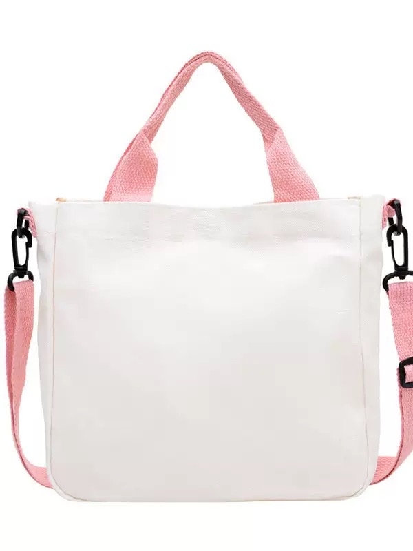 Kids Colored Handle Tote Bags