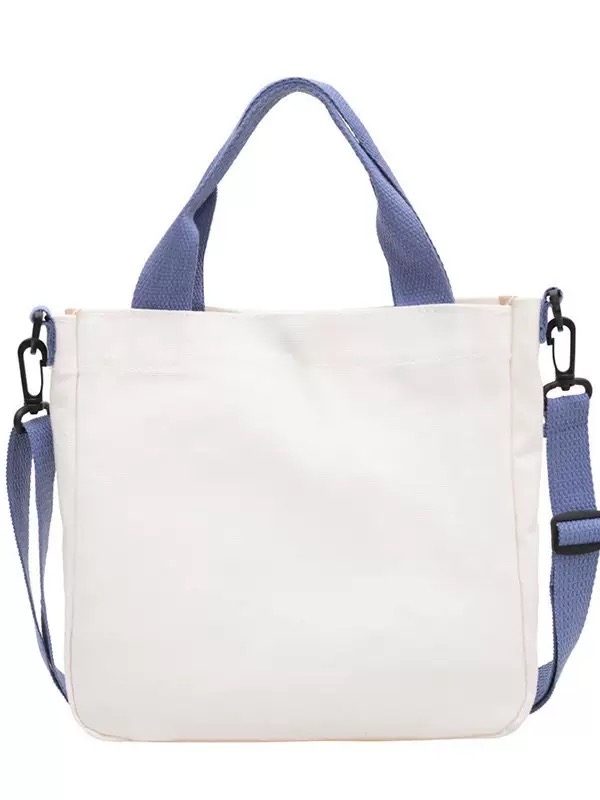 Kids Colored Handle Tote Bags