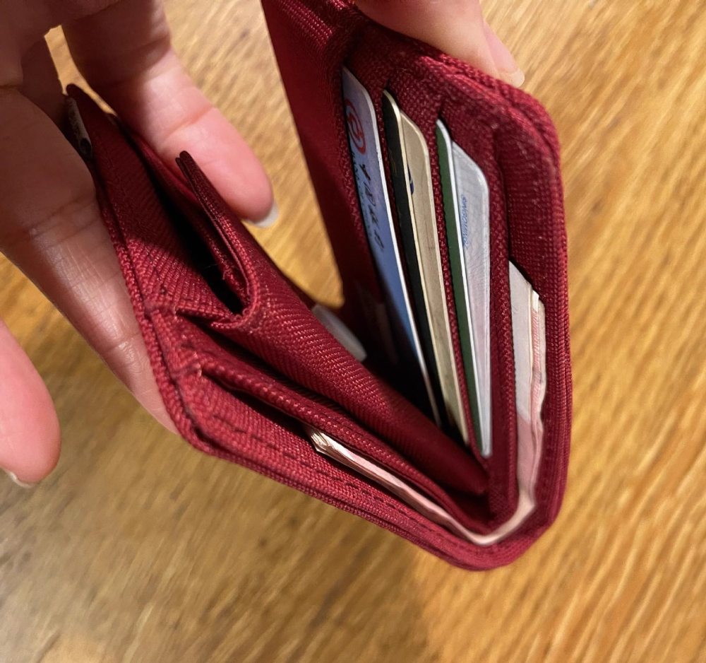 Men's Wallet Cardholder Waterproof Fabric Short Wallet Card Case