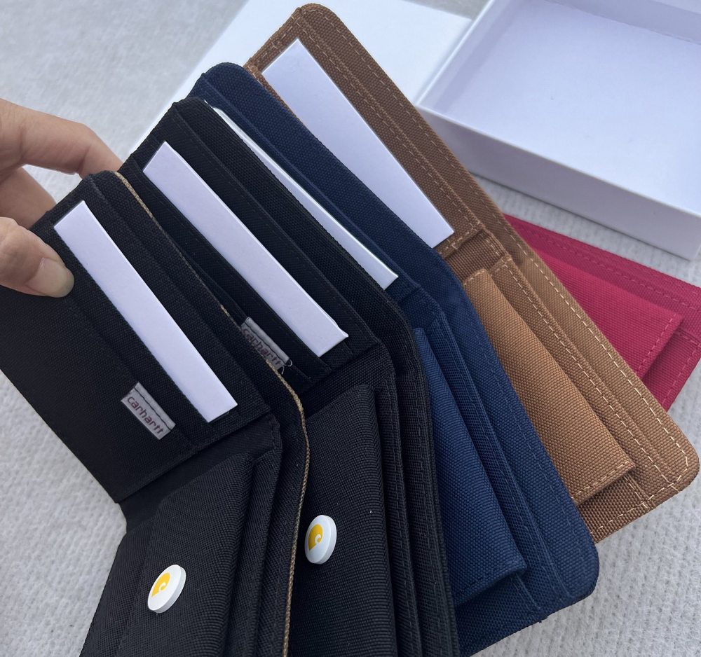Men's Wallet Cardholder Waterproof Fabric Short Wallet Card Case