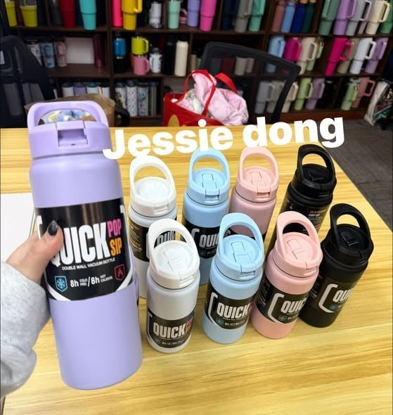 17oz / 25oz Stainless Steel Insulated Bottles With Handle