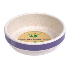 Recycled Plastic Dog Bowl - Purple (M)