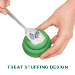 Natural Rubber Ball Green - S