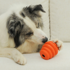 Natural Rubber Ball Orange - L