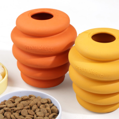 Natural Rubber Ball Orange - L