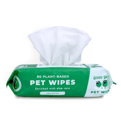 Plant-Based Pet Wipes - 80 Pack