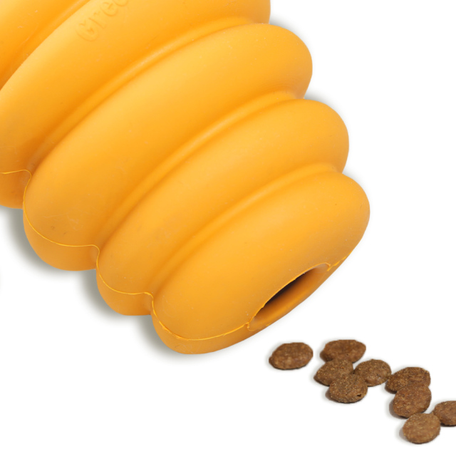 Natural Rubber Ball Yellow - L