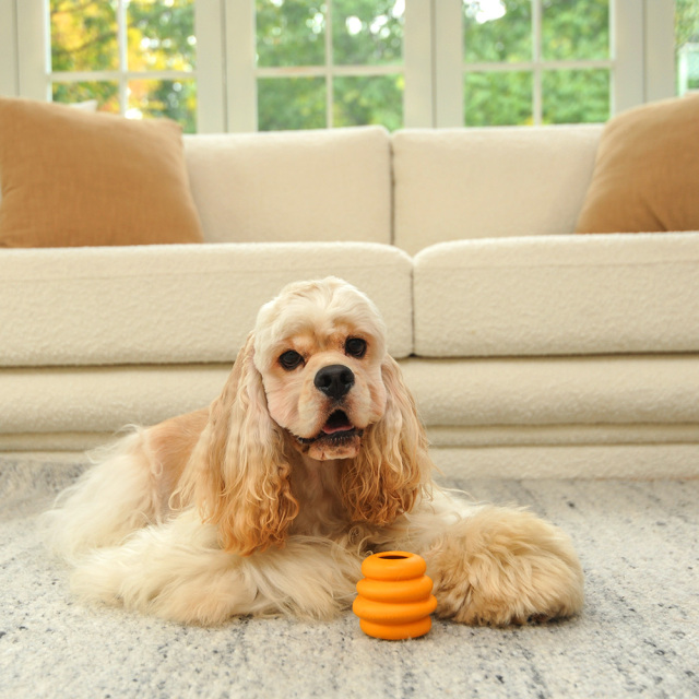 Natural Rubber Ball Yellow - S