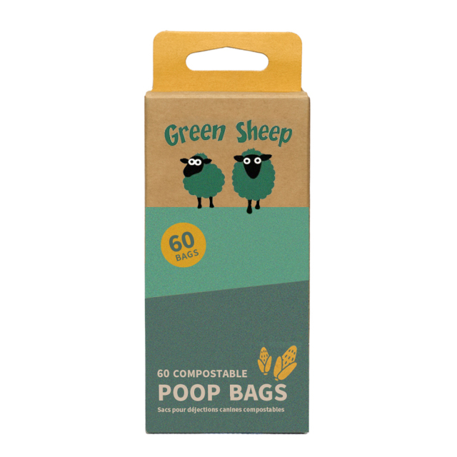 Compostable Poop Bag - 60pk