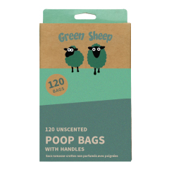Poop Bags with Handles - 120pk