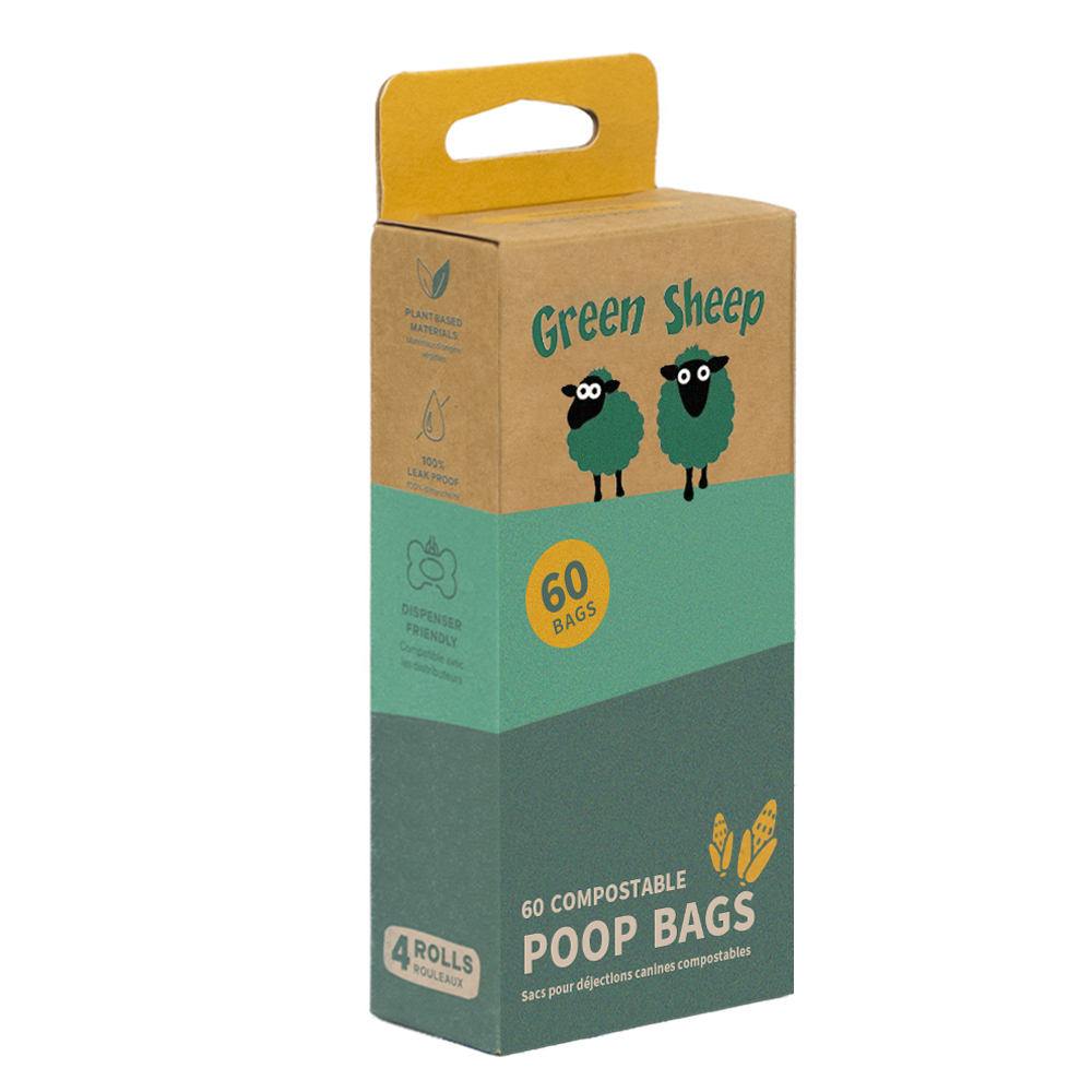 Compostable Poop Bag - 60pk