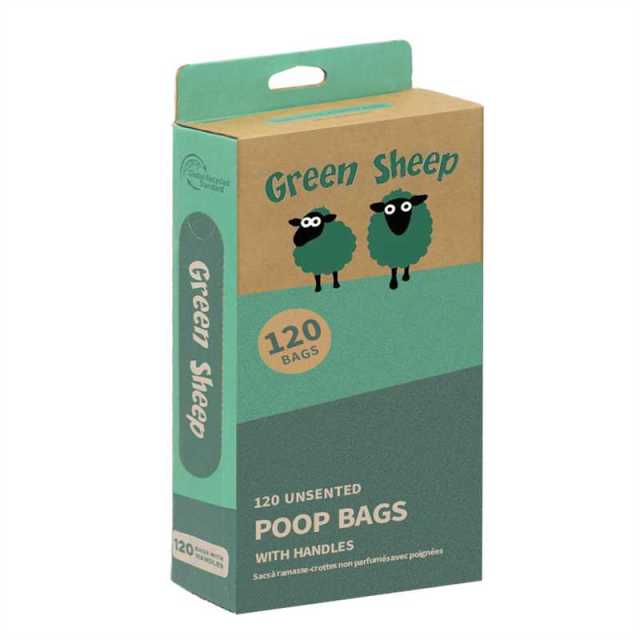 Poop Bags with Handles - 120pk