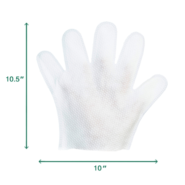 8 Glove Wipes- Unscented