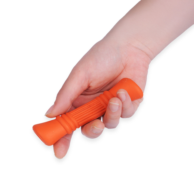 Natural Rubber Bone Orange - S