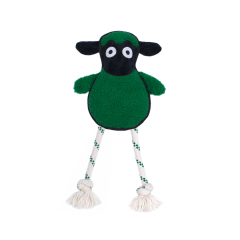 Green Sheep Rope Toy - M