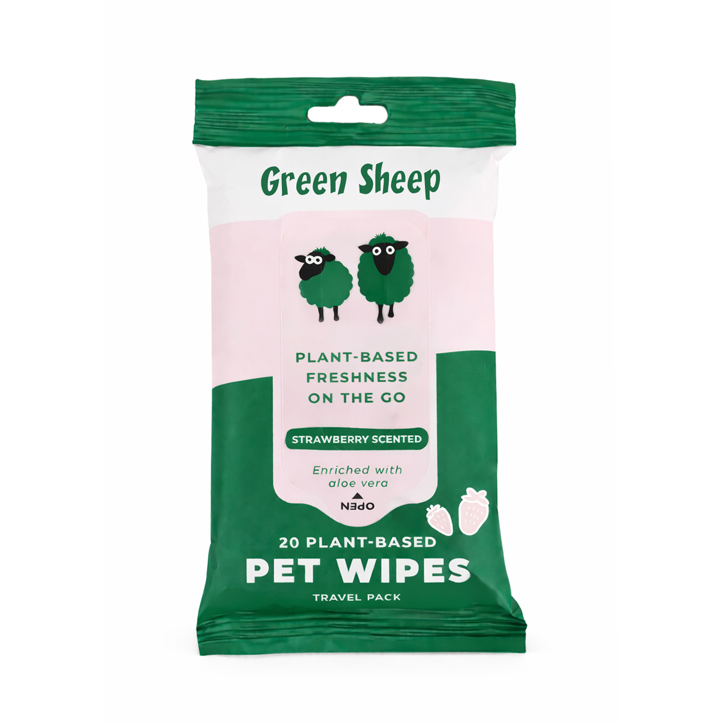 20 Travel Wipes-Scented