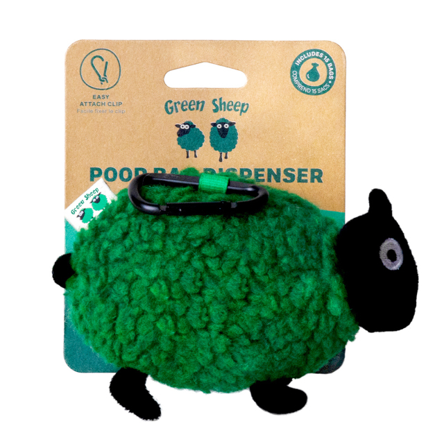 Plush Green Sheep Dispenser