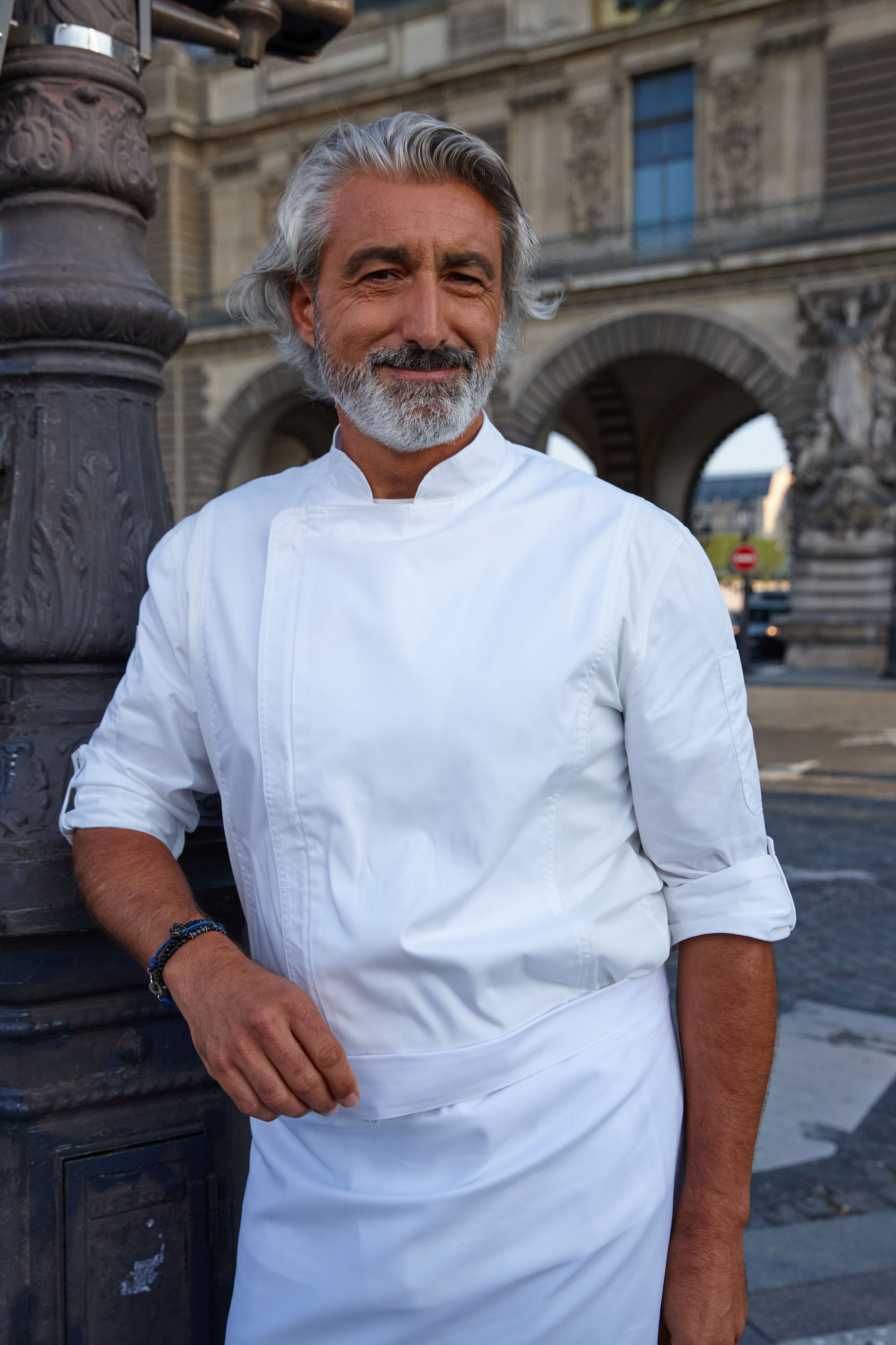 Gutenbery Man Chef Coat-Zippered # 2947M