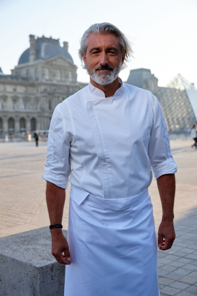 Gutenbery Man Chef Coat-Zippered # 2947M