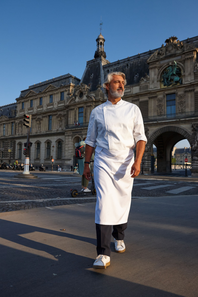 Gutenbery Man Chef Coat-Zippered # 2947M