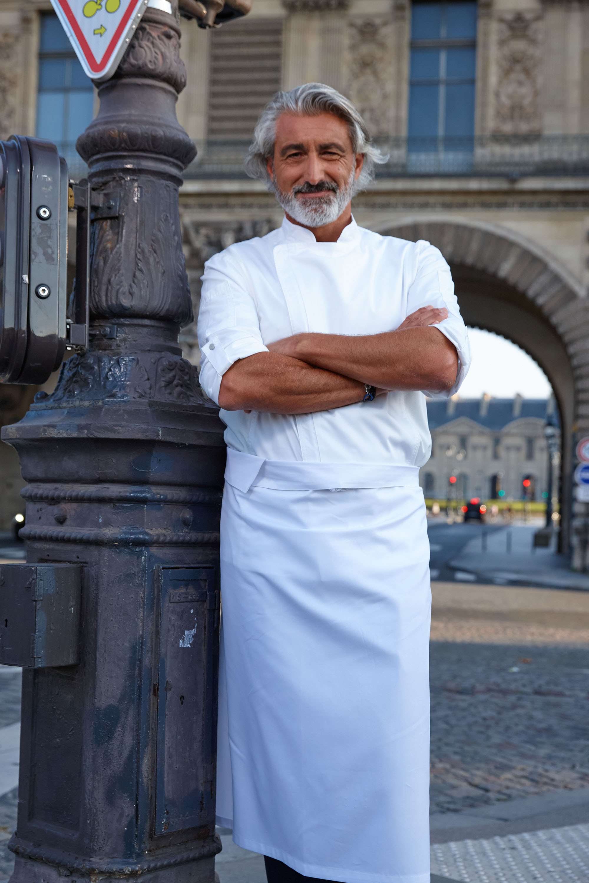 Gutenbery Man Chef Coat-Zippered # 2947M