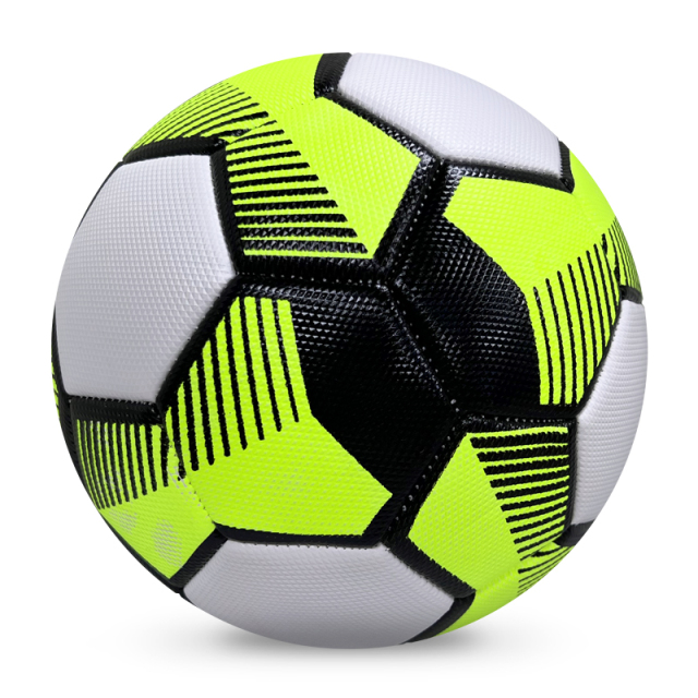 Professional Size 5 PU Soccer Ball Immaculate Football Beach Sports Usage Perfect Match Casual Competitive Play High Quality,Blue Arc Sports