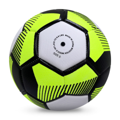 Professional Size 5 PU Soccer Ball Immaculate Football Beach Sports Usage Perfect Match Casual Competitive Play High Quality,Blue Arc Sports