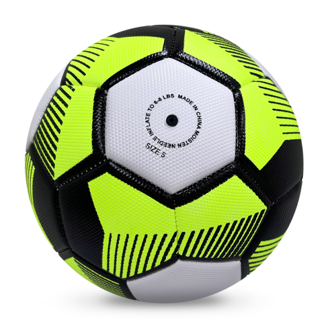 Professional Size 5 PU Soccer Ball Immaculate Football Beach Sports Usage Perfect Match Casual Competitive Play High Quality,Blue Arc Sports