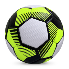 Professional Size 5 PU Soccer Ball Immaculate Football Beach Sports Usage Perfect Match Casual Competitive Play High Quality,Blue Arc Sports