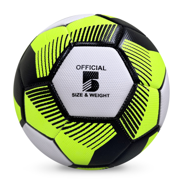 Professional Size 5 PU Soccer Ball Immaculate Football Beach Sports Usage Perfect Match Casual Competitive Play High Quality,Blue Arc Sports