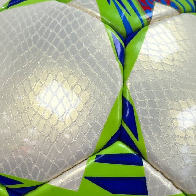 2024 New Fashion Hand-Stitched Football High Quality Customizable Logo Soccer Ball PU Leather Training Rubber for Sports Match,Blue Arc Sports