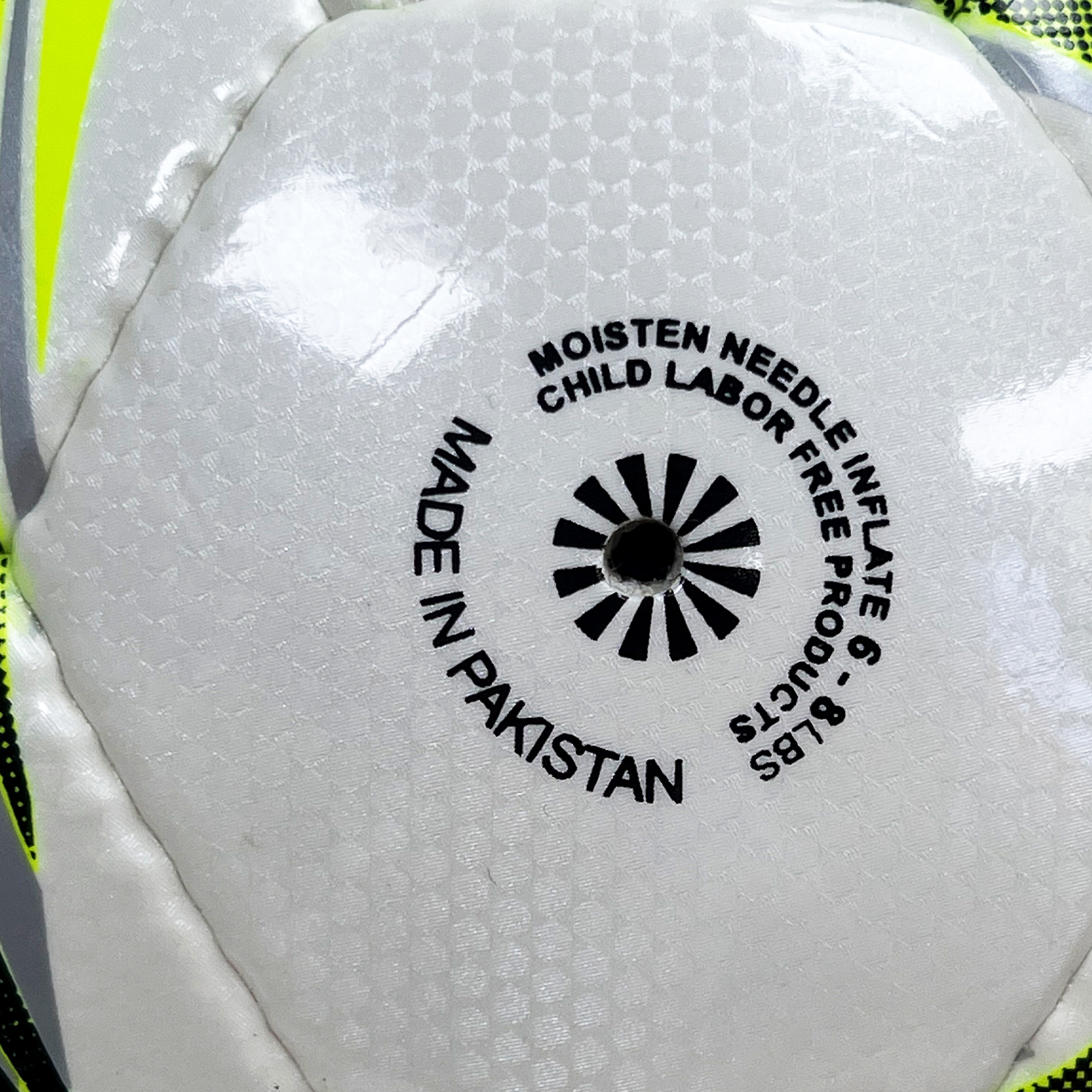 Customized hand sewn ball,Blue Arc Sports
