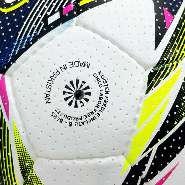 2024 High Quality Customizable Logo Hand-Stitched PU Soccer Ball New Fashion Size 5 Football Official Sports Match Training,Blue Arc Sports