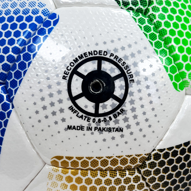 Customized hand sewn ball,Blue Arc Sports