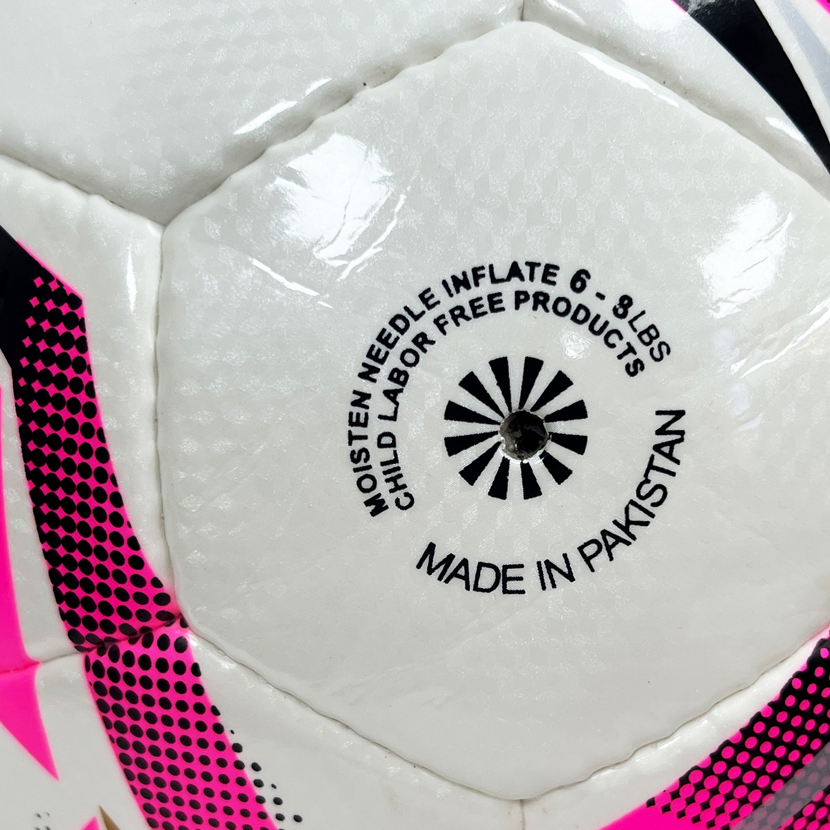 Customized hand sewn ball,Blue Arc Sports