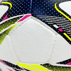 2024 High Quality Customizable Logo Hand-Stitched PU Soccer Ball New Fashion Size 5 Football Official Sports Match Training,Blue Arc Sports