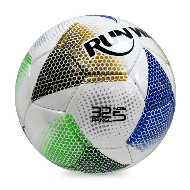 Customized hand sewn ball,Blue Arc Sports