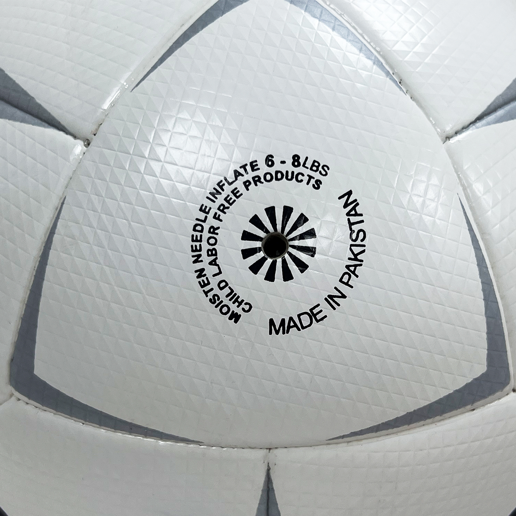 Customized hand sewn ball,Blue Arc Sports