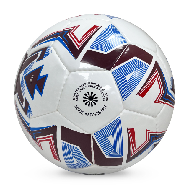 Customized hand sewn ball,Blue Arc Sports
