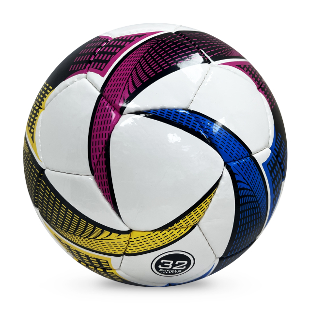 Customized hand sewn ball,Blue Arc Sports