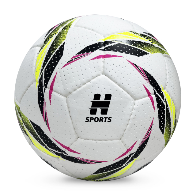 2024 High Quality Customizable Logo Hand-Stitched PU Soccer Ball New Fashion Size 5 Football Official Sports Match Training,Blue Arc Sports