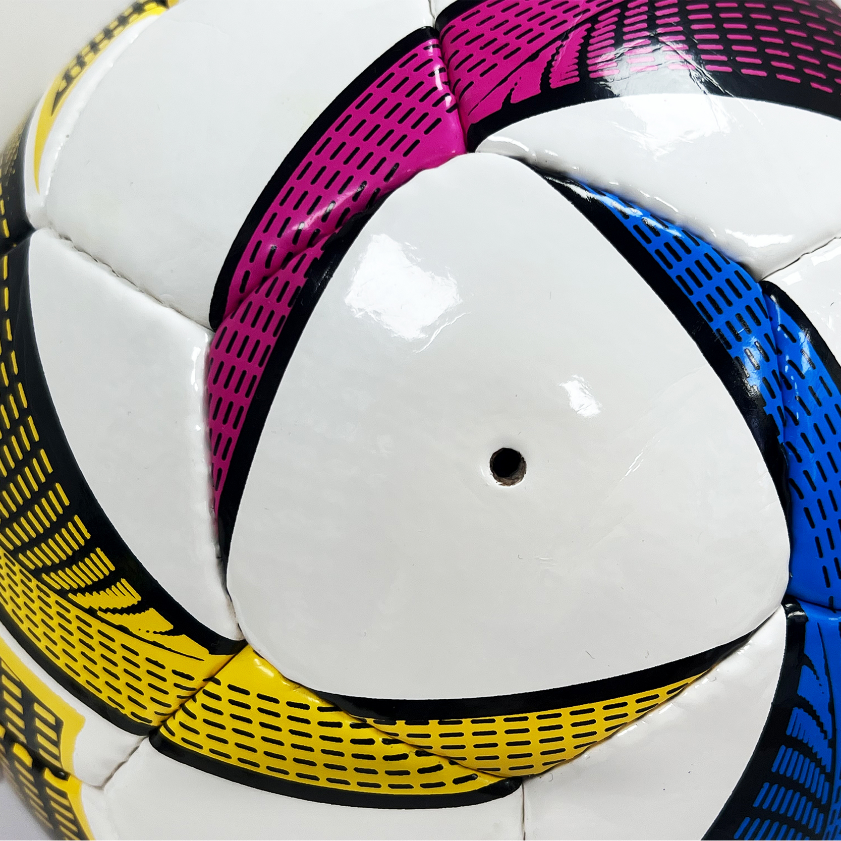 Customized hand sewn ball,Blue Arc Sports