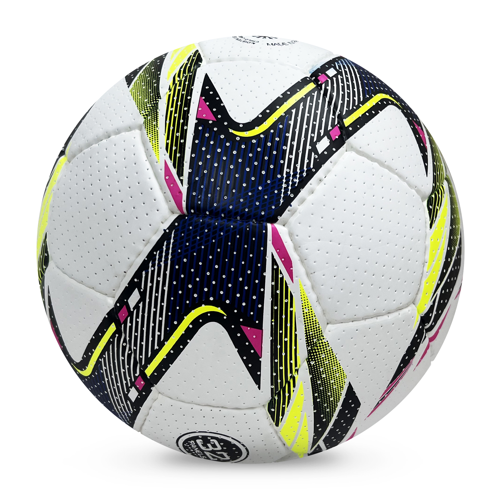 2024 High Quality Customizable Logo Hand-Stitched PU Soccer Ball New Fashion Size 5 Football Official Sports Match Training,Blue Arc Sports