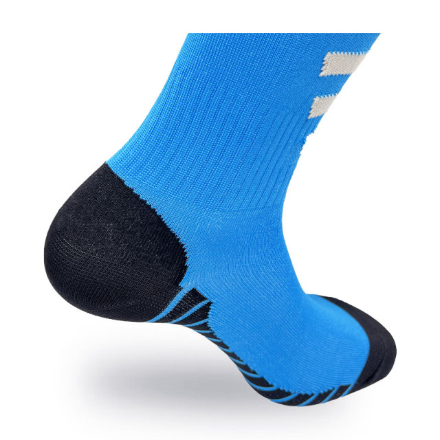 High Quality Custom Performance Sports Grip Soccer & Football Socks Men Non-Slip Athletic Socks Logo Free Size Summer Collection,Blue Arc Sports