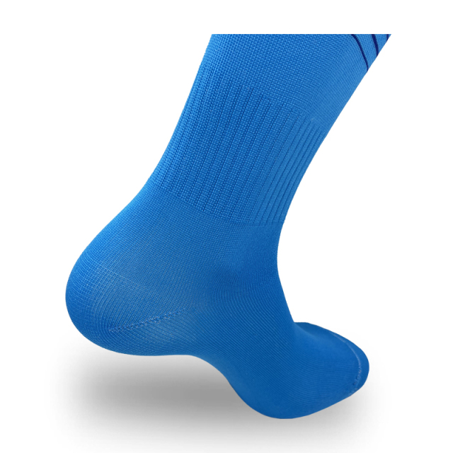High Quality Custom Performance Sports Grip Soccer & Football Socks Men Non-Slip Athletic Socks Logo Free Size Summer Collection,Blue Arc Sports